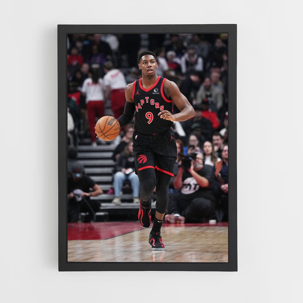 Poster barrett hommage – affiche Basketball (vue 2)